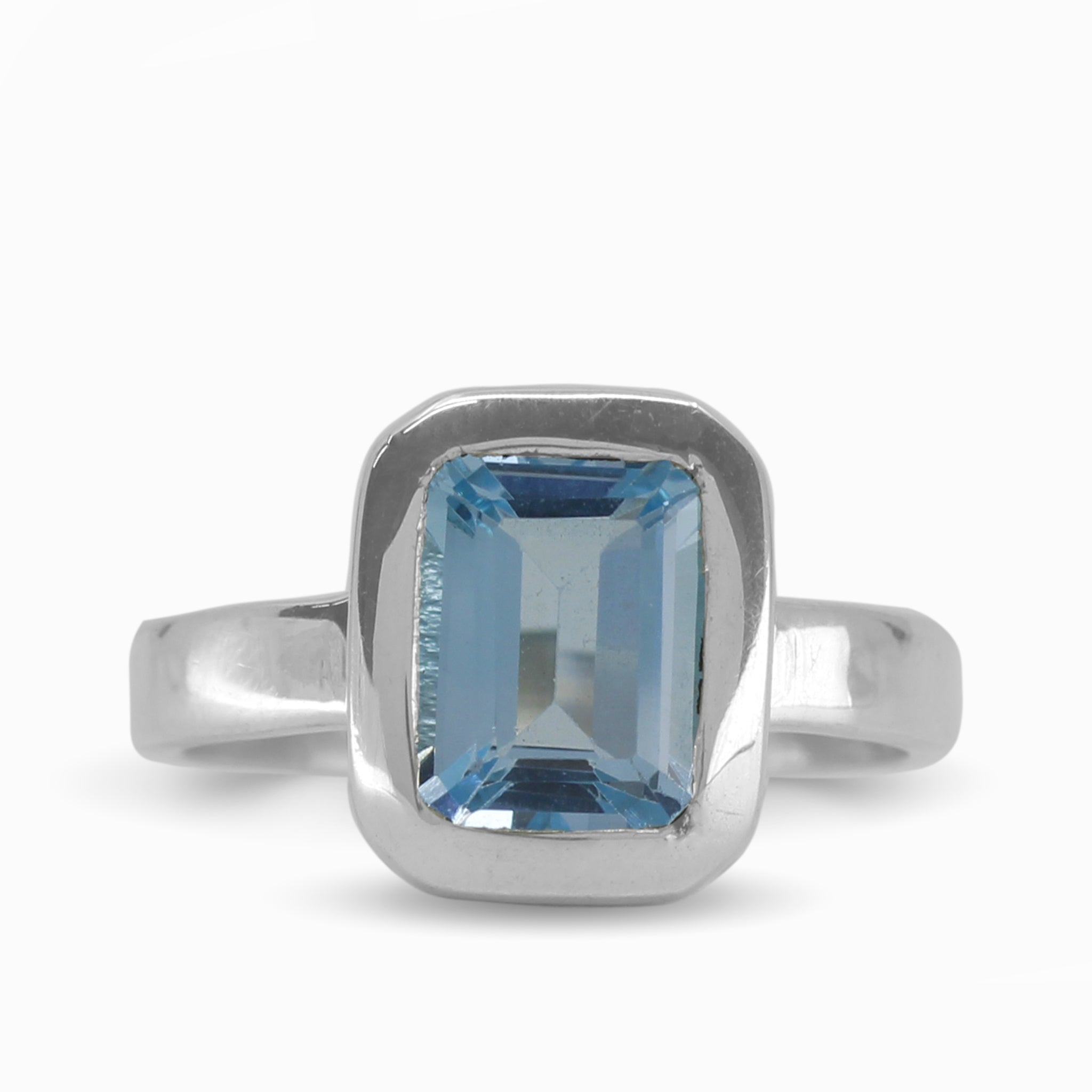 blue topaz ring