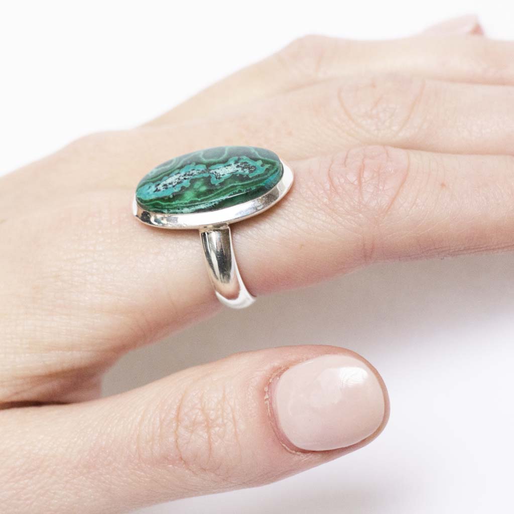 Chrysocolla ring store