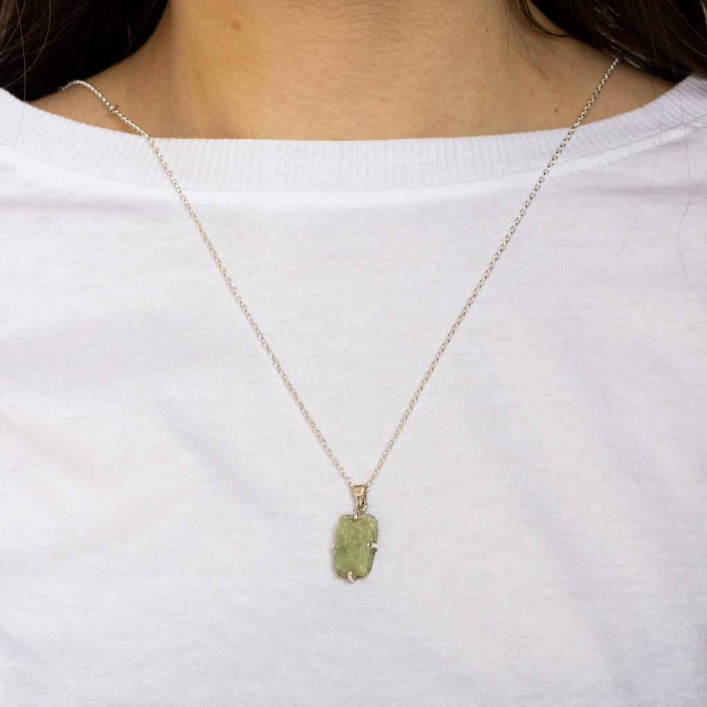 Green Kyanite Necklace