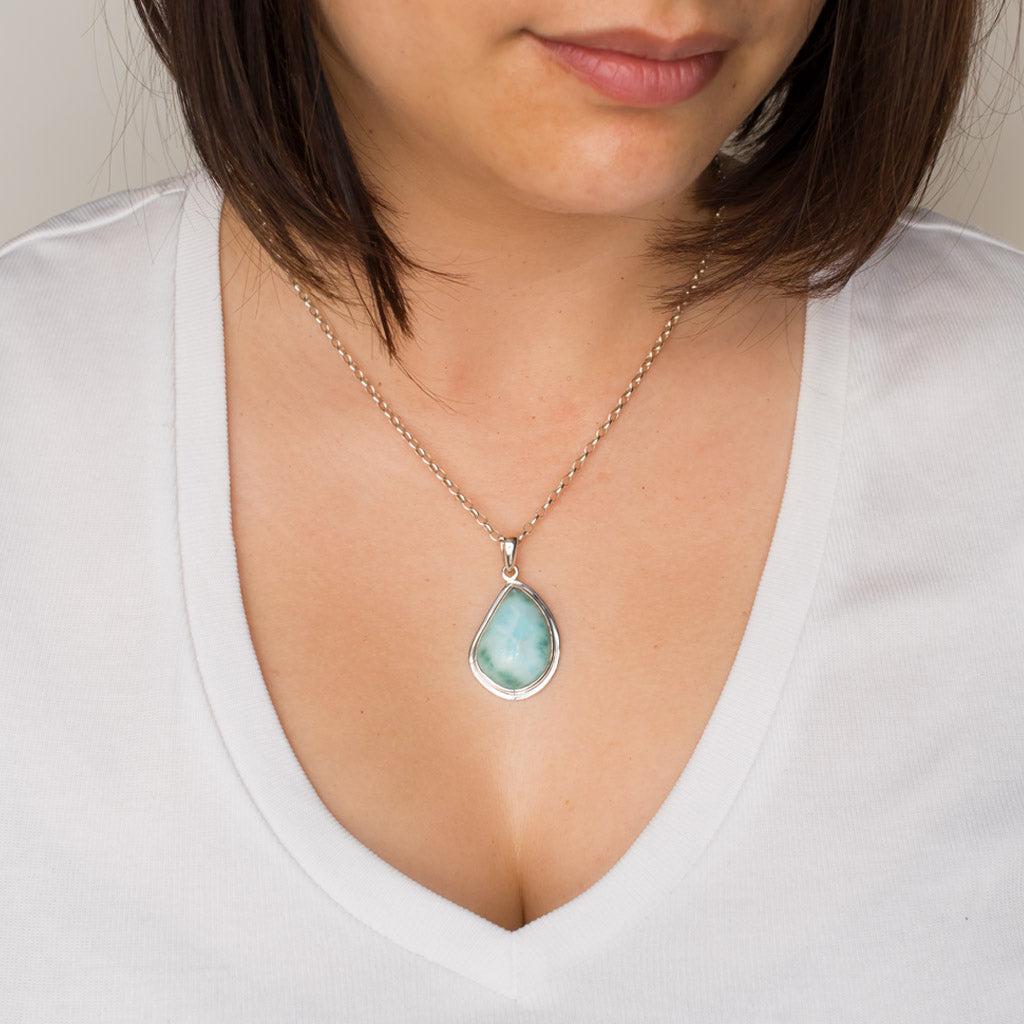 Larimar necklaces sale